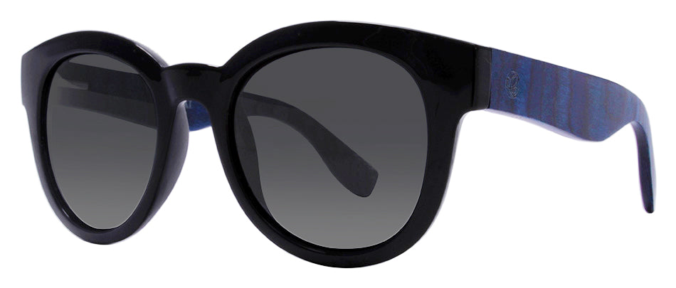Black + Blue Wood Temples / Smoke