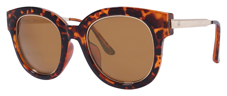 Gloss Tortoise + Gold / Brown + Gold Flash