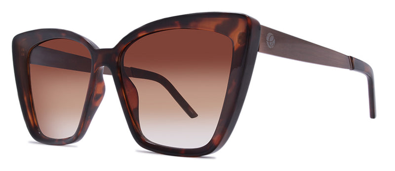 Gloss Demi + Brushed Bronze Temple/ Brown
