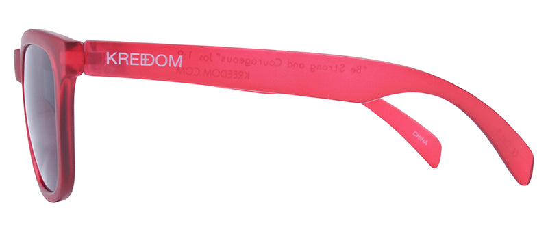 Matte Crystal Red / Smoke