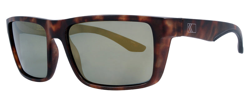 Matte Demi + Black Rubber / Green + Gold Flash Mirror
