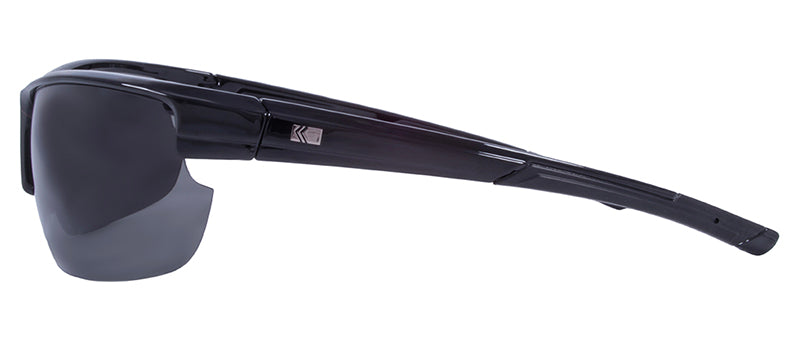 Gloss Black + Black Rubber / Smoke