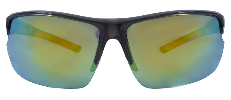 Gloss Crystal Grey + Orange Rubber / Smoke + Orange Mirror
