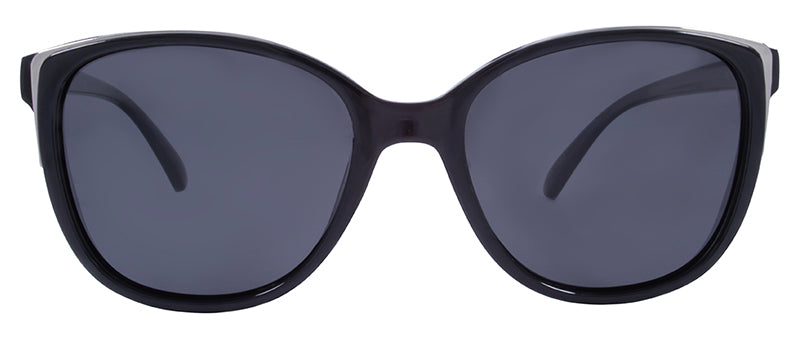 Gloss Black + Silver Accent / Smoke