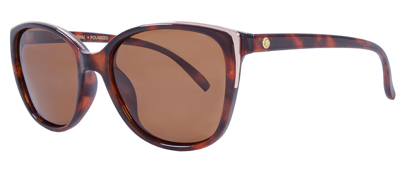 Gloss Demi Pattern + Gold Accent / Brown
