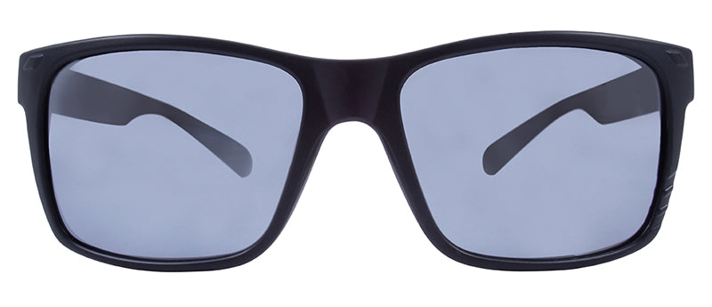 Matte Black / Smoke + Silver Flash Mirror
