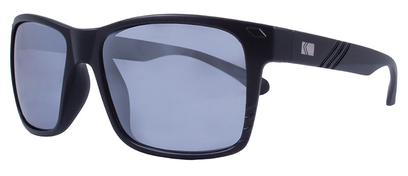 Matte Black / Smoke + Silver Flash Mirror
