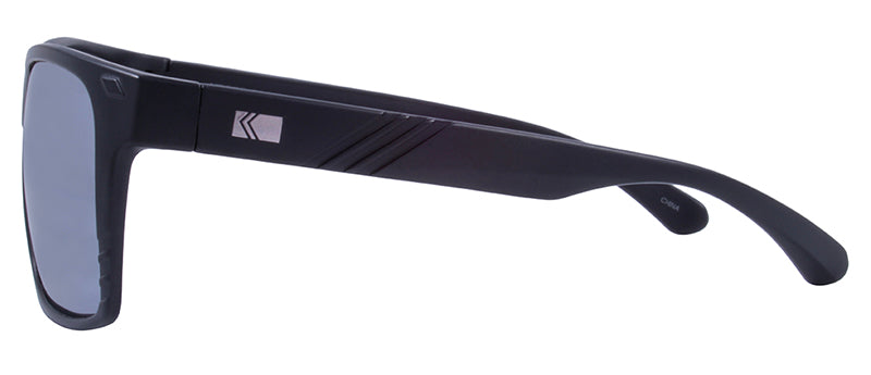 Matte Black / Smoke + Silver Flash Mirror
