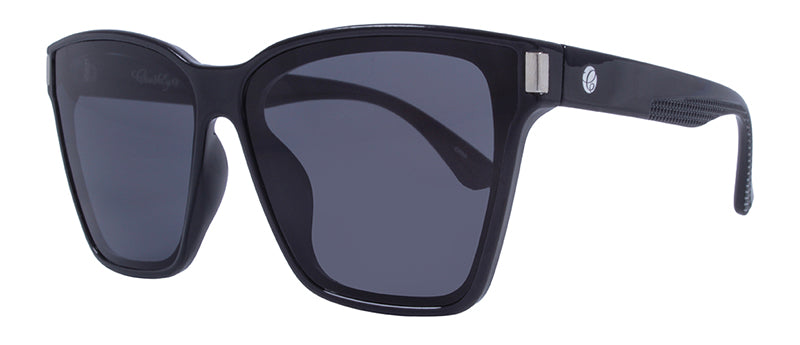 Gloss Black + Silver Metal / Smoke