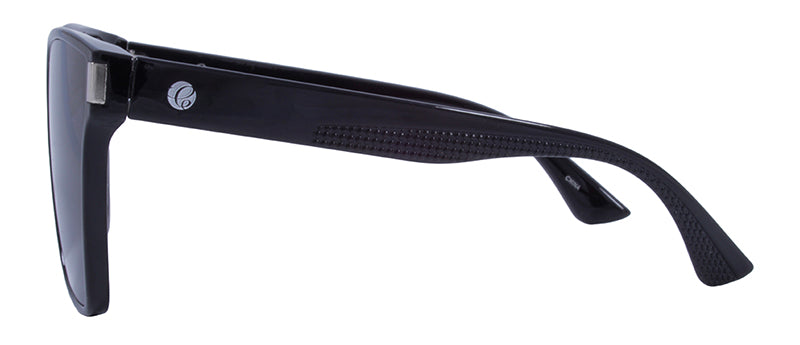 Gloss Black + Silver Metal / Smoke