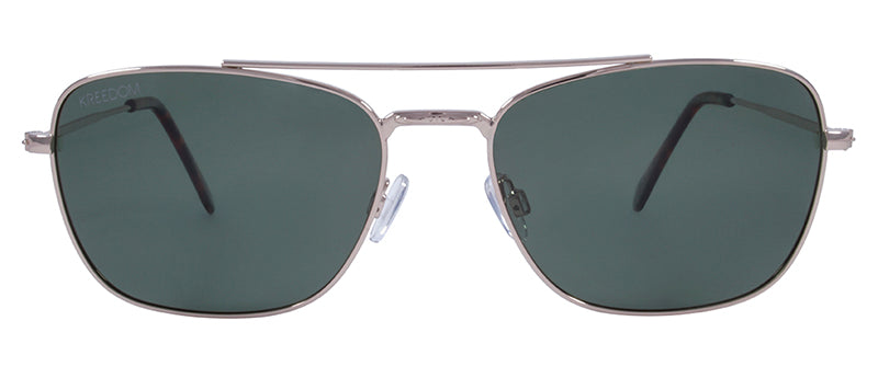 Gloss Gold + Demi Temple Tips / Green
