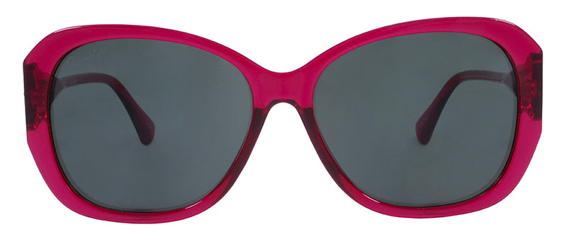 Gloss Crystal Dark Pink / Green