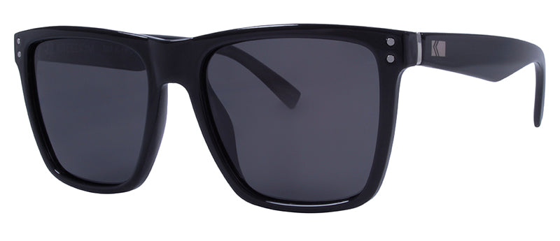 Gloss Black + Silver Metal / Smoke