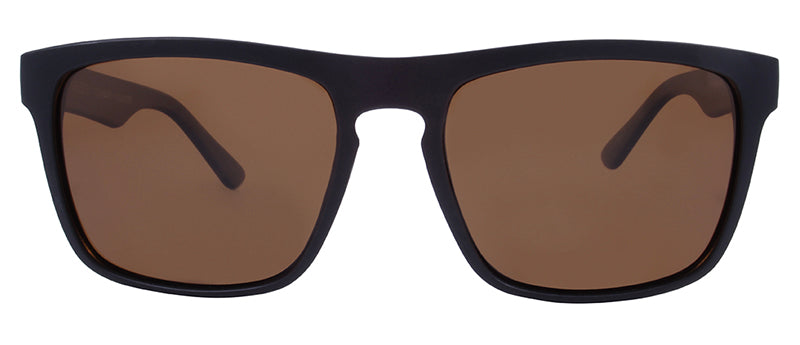 Matte Black / Brown