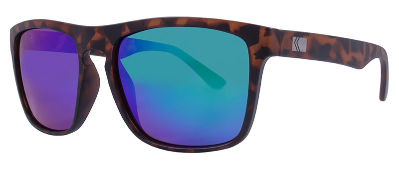 Matte Demi Pattern / Smoke + Blue Green Mirror
