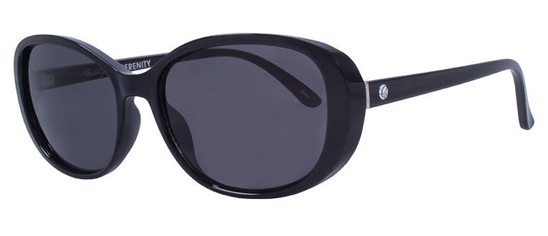 Gloss Black + Silver Metal / Smoke