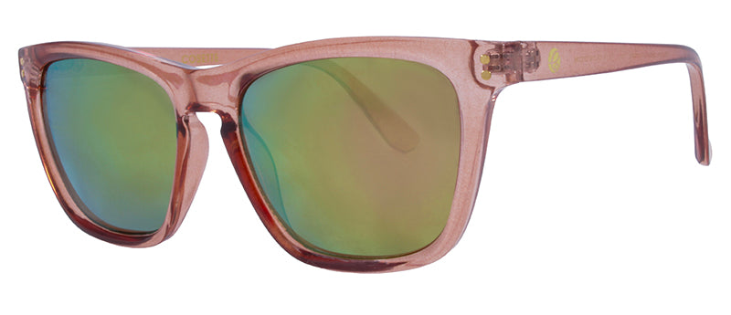 Gloss Crystal Mocha / Brown + Purple Pink Mirror
