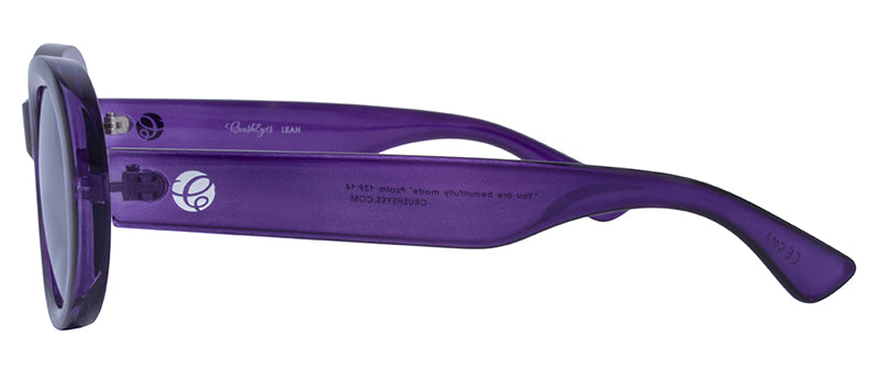 Gloss Crystal Dark Blue / Smoke + Silver Flash Mirror
