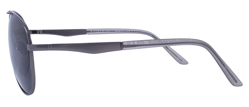 Matte Gunmetal + Black Temple Tips / Smoke
