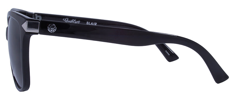 Gloss Black + Silver Accent / Smoke