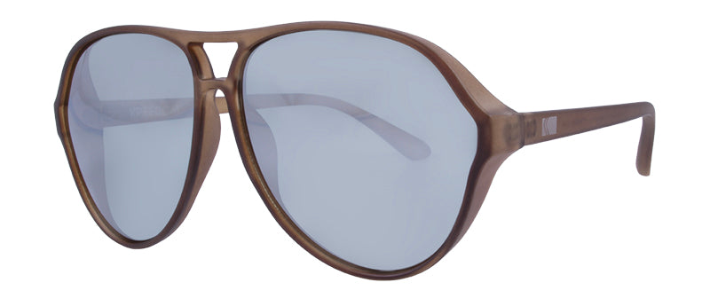 Matte Crystal Khaki Green / Green + Silver Flash Mirror
