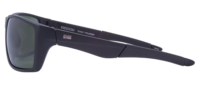 Matte Black + Black Rubber / Green