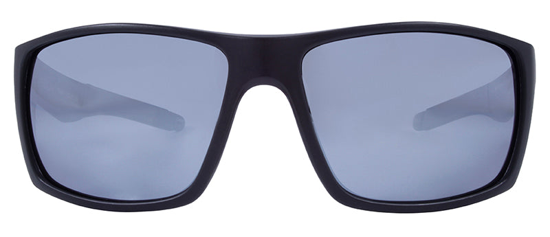 Matte Black / Smoke + Silver Flash Mirror
