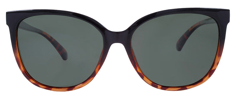 Gloss Black Fade to Demi / Green