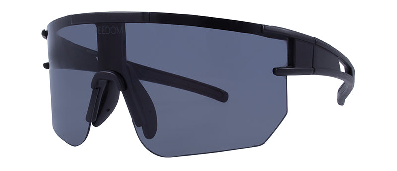 Gloss Black + Black Rubber / Smoke