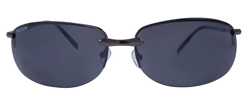 Gloss Black / Smoke + Silver Flash Mirror