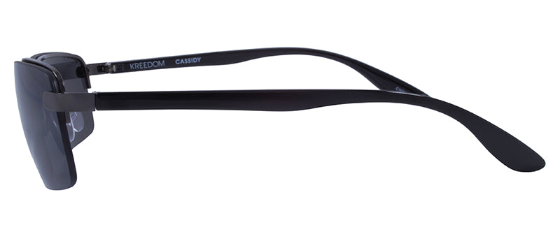 Gloss Black / Smoke + Silver Flash Mirror