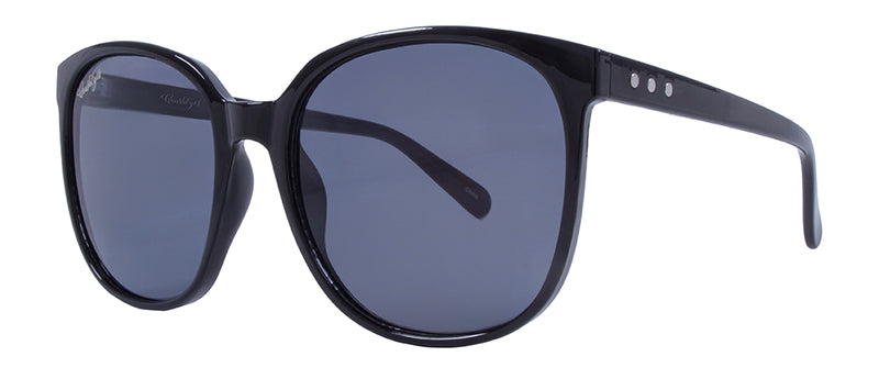 Gloss Black + Silver Metal / Smoke