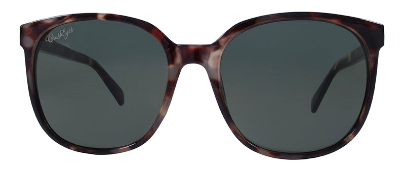 Gloss Milky Demi + Silver Metal / Green