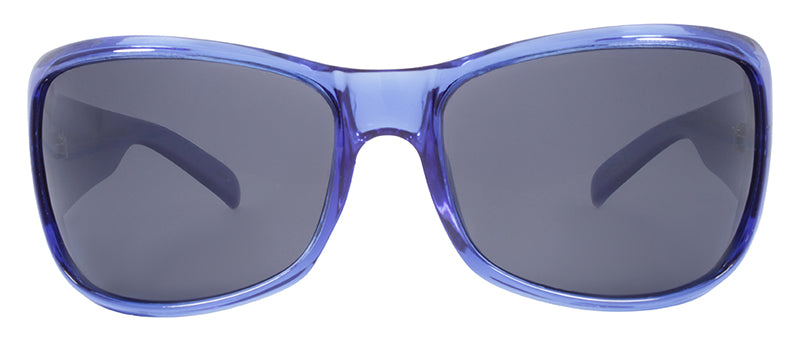 Gloss Dark Crystal Midnight Blue + Matte Temples / Smoke