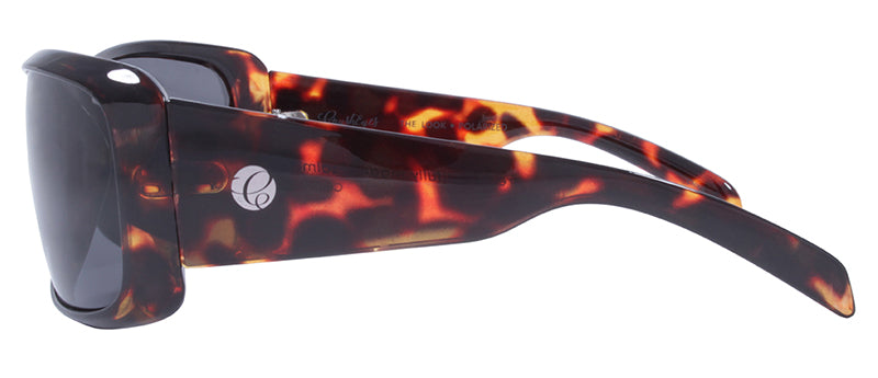 Gloss Demi + Vertical Black Gradient Front Spray / Gradient Smoke
