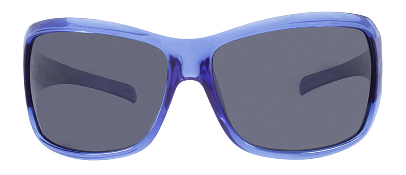 Gloss Dark Crystal Midnight Blue + Matte Temples / Smoke
