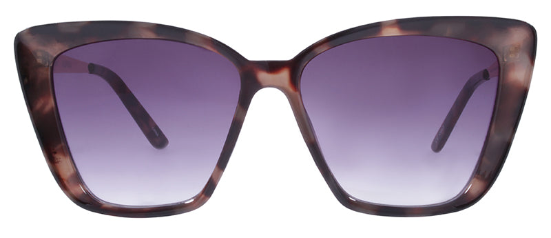 Gloss Demi + Rose Gold Temples / Gradient Smoke
