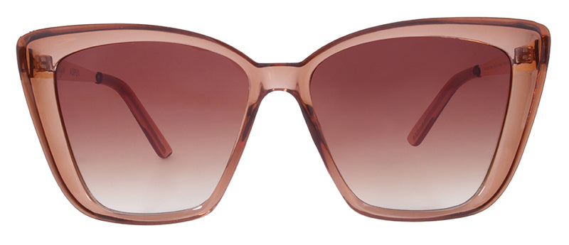 Gloss Crystal Mocha + Gold Temples / Gradient Brown