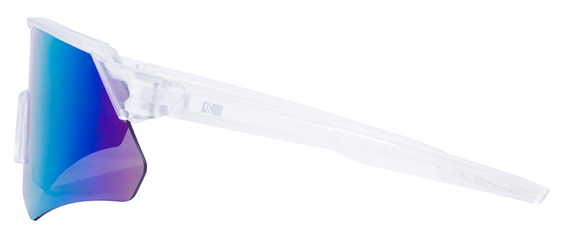 Matte Crystal Clear / Smoke + Orange Mirror
