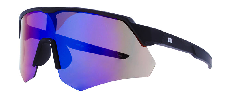 Matte Black / Smoke + Green Mirror
