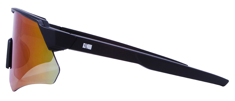 Matte Black / Smoke + Green Mirror