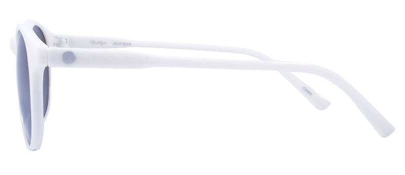 Gloss White / Smoke + Silver Mirror