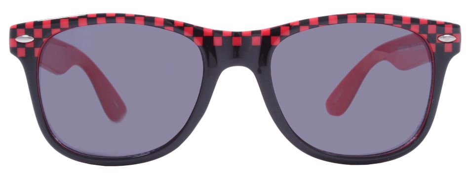 Fanz - Black & Red Checkered / Smoke