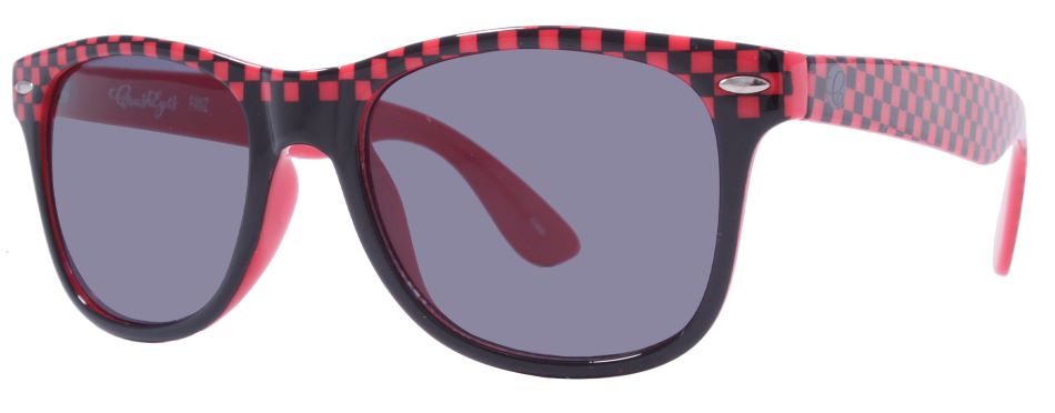 Fanz - Black & Red Checkered / Smoke