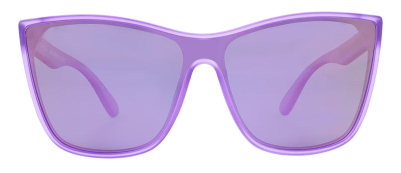 Matte Crystal Purple / Smoke + Violet Revo Mirror