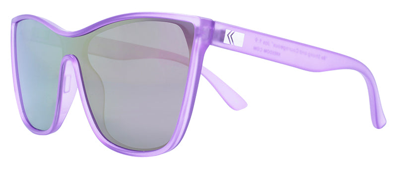 Matte Crystal Purple / Smoke + Violet Revo Mirror