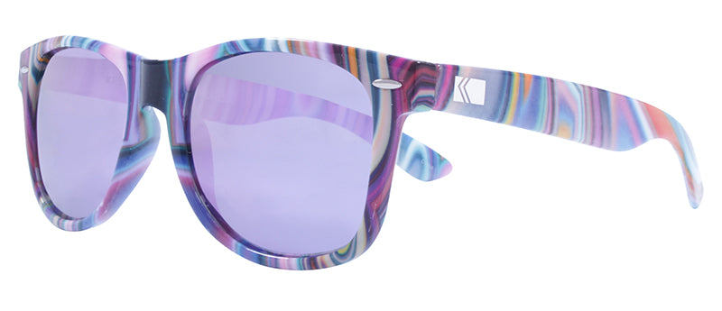Swirl / Smoke + Violet Revo Mirror