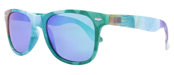 Colorful Pattern / Smoke + Green Mirror