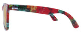 Gummy Bear Print / Smoke + Red Revo Mirror