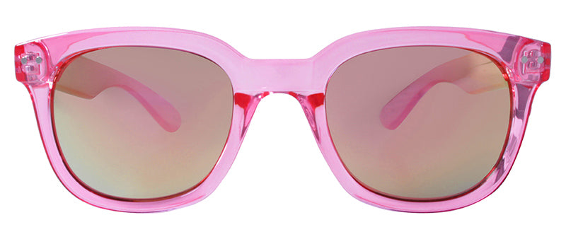 Gloss Crystal Pink / Smoke + Pink Mirror